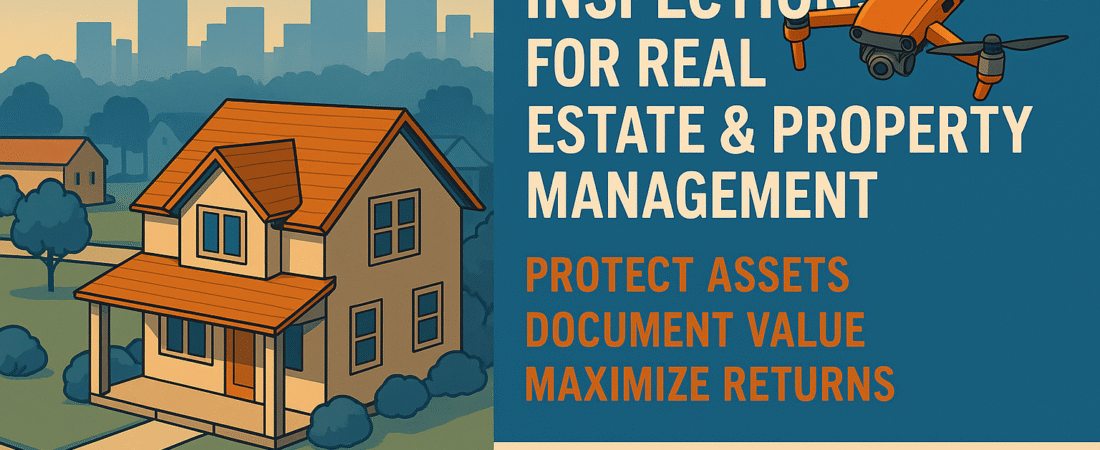 Drone Inspections for Real Estate & Property Management