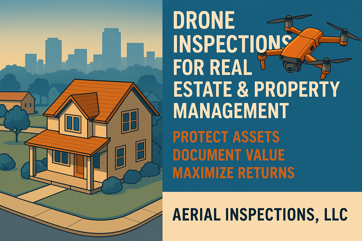 Drone Inspections for Real Estate & Property Management