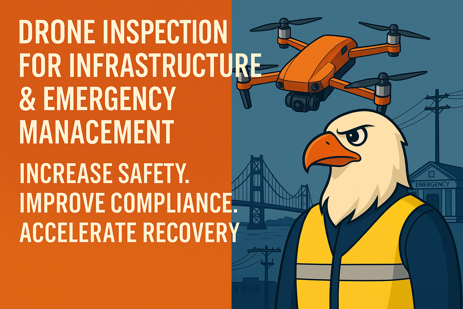 Drone Inspections for Infrastructure & Emergency Management