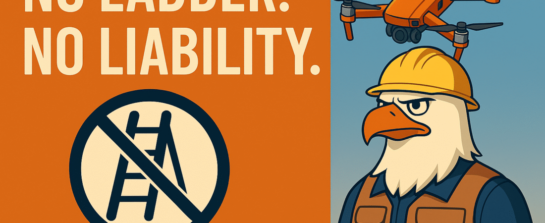 No Ladder. No Liability.