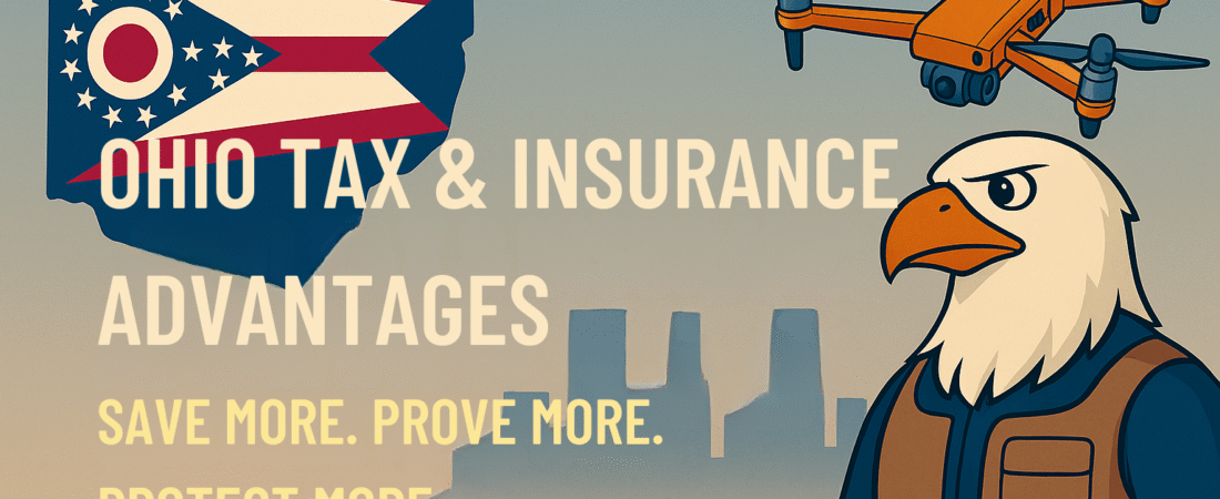 Ohio Tax & Insurance Advantages for Drone Inspections