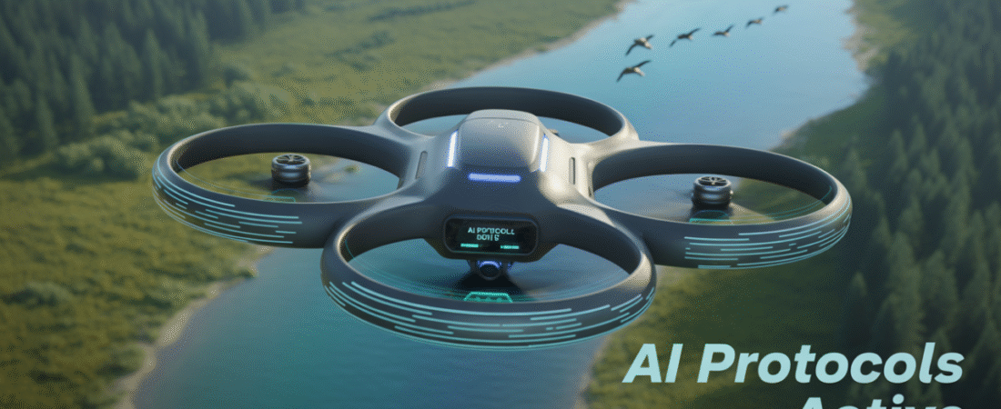 Advanced Design and AI Protocols for Wildlife-Safe Drone Operations