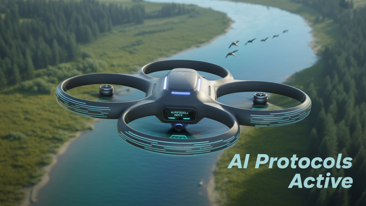 Advanced Design and AI Protocols for Wildlife-Safe Drone Operations