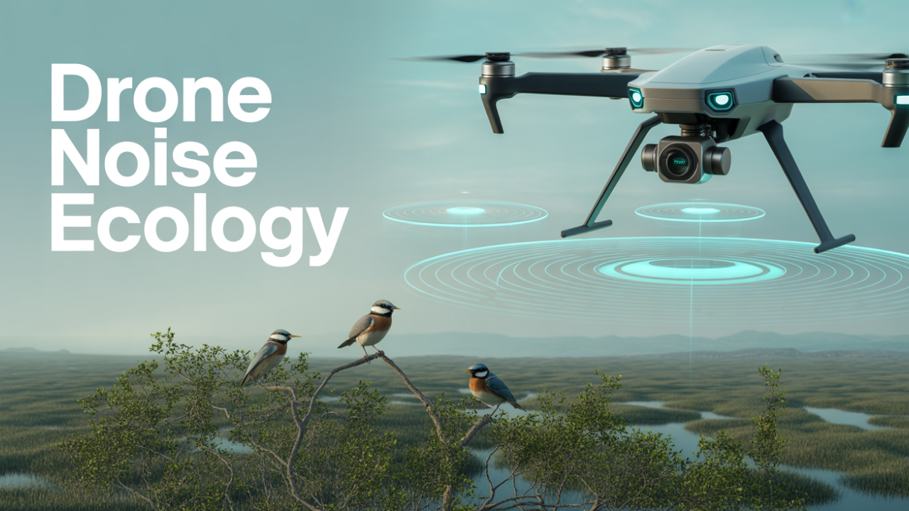Acoustic Ecology of Drone Fleets: Spectral Overlap, Chronic Disturbance, and Bio-Stealth Mitigation