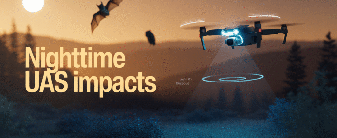 Ecological Consequences of Light and Visual Disturbance from Unmanned Aircraft Systems on Nocturnal Wildlife